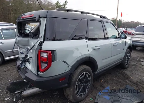 2024 Ford Bronco Sport Outer Banks из США, поврежденный, VIN 3FMCR9C62RRE58364